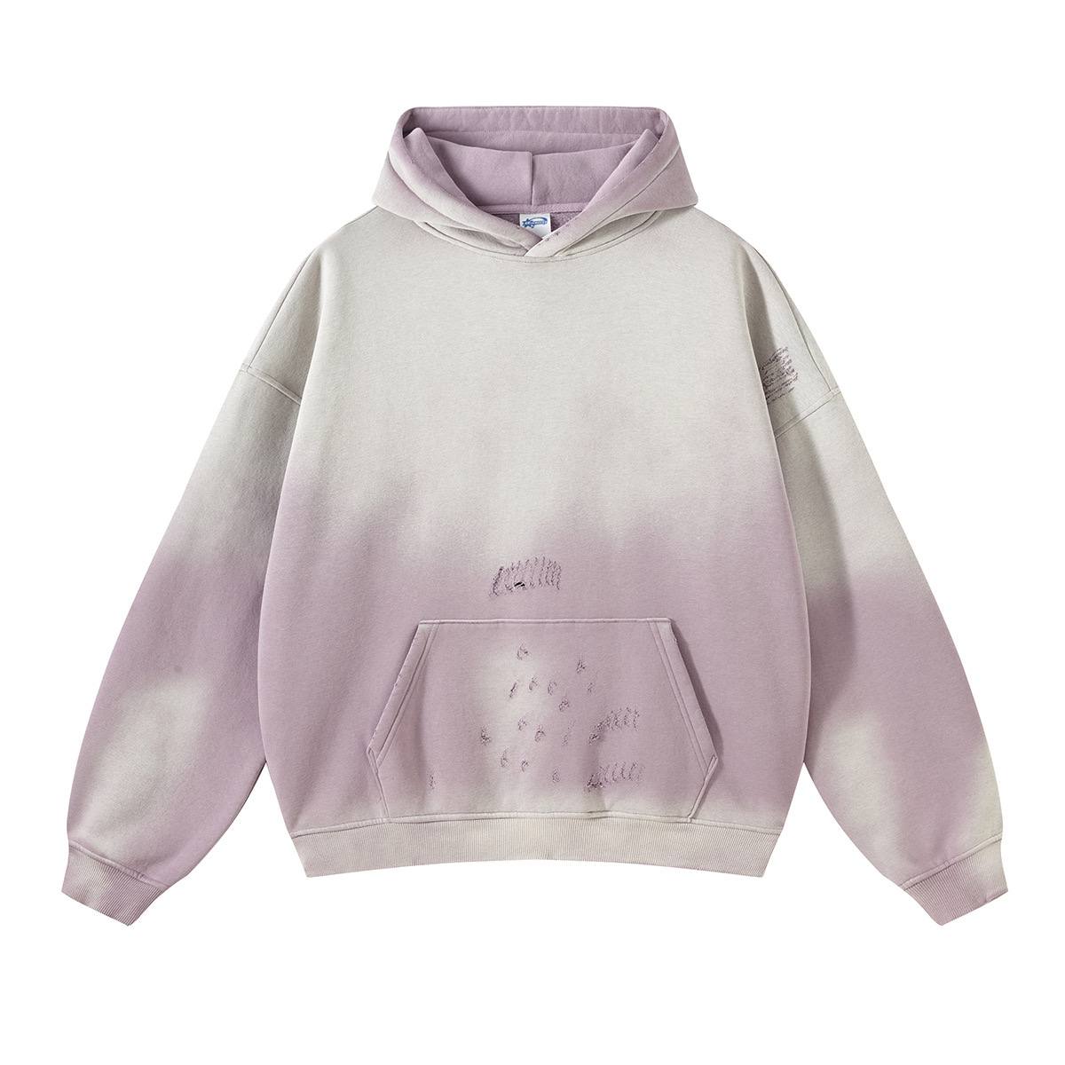 Men's and Women's Clothing | 2025 Autumn and Winter New Arrivals 360g Sprayed Monkey Washed Old Edge Fashion Brand Hooded Sweatshirt Men & Women (limited)