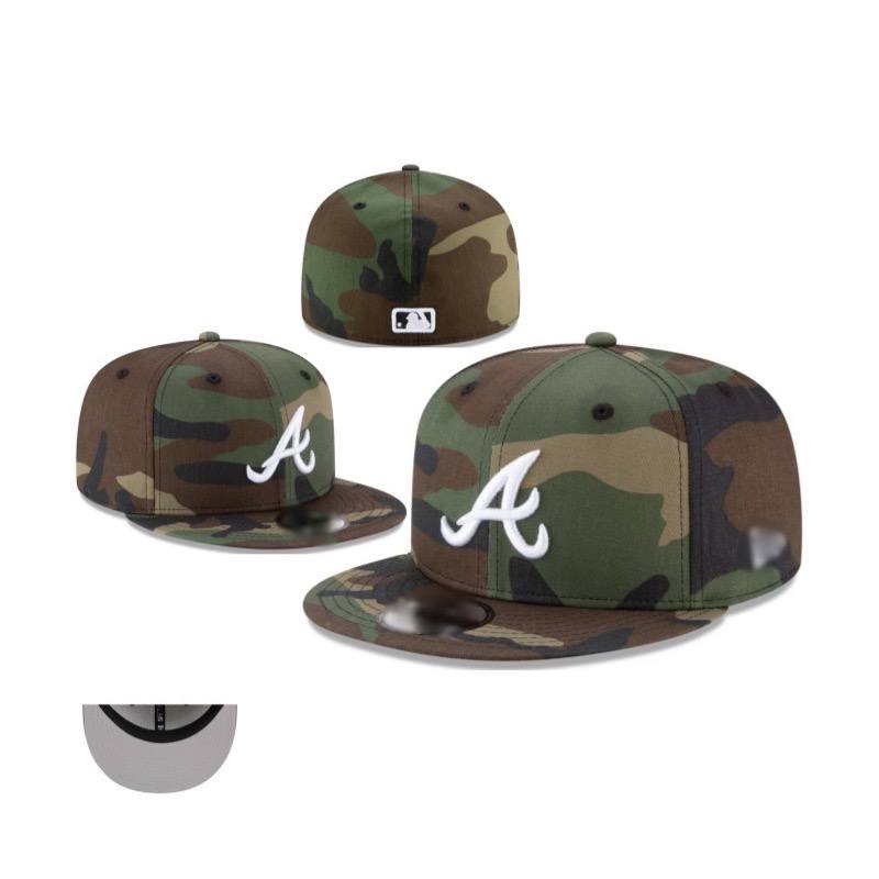 Foreign trade MLB classic baseball flat brim cap (A) American sports league closed cap fashion size flat brim cap cross-border