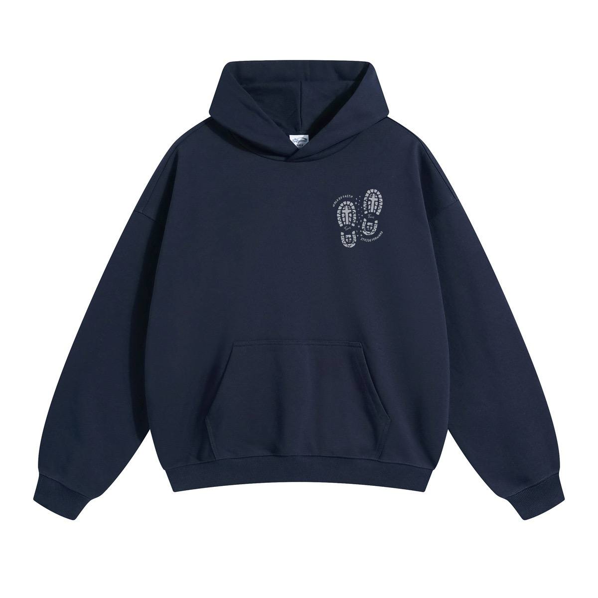 2025 new original trendy brand printed men's and women's hoodies heavy 430g terry loose casual hooded men's sweatshirt trend (limited)
