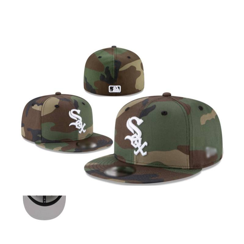 Foreign trade MLB classic baseball flat brim cap (Sex) American sports league closed cap fashion size flat brim cap cross-border