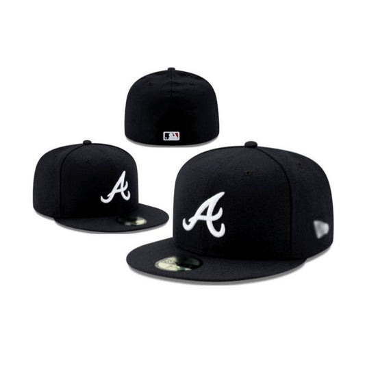 Foreign trade MLB classic baseball flat brim cap (A) American sports league closed cap fashion size flat brim cap cross-border