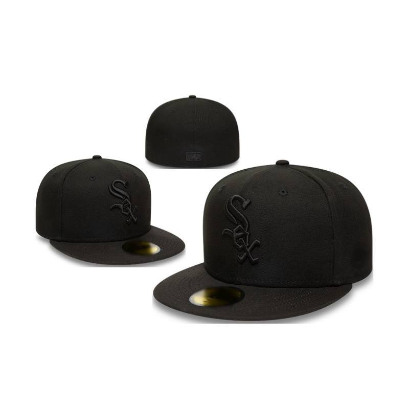 Foreign trade MLB classic baseball flat brim cap (Sex) American sports league closed cap fashion size flat brim cap cross-border